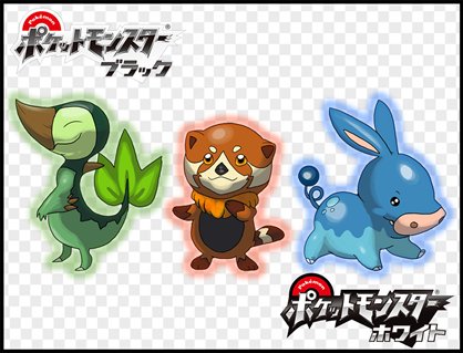 generation 5 pokemon starters. It is called Pokemon White and